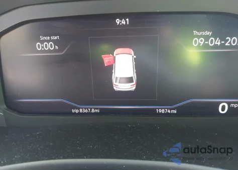 2023 Volkswagen Atlas 2.0T Se W/Technology from USA, damaged, VIN 1V2HP2CA7PC552391